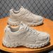 Labor Protection Summer Breathable Mesh Sports Men's Trendy Versatile Non-slip Casual Running Dad Shoes_vogvips.com