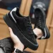 New Spring 2024 Soft Casual Versatile Board Men's Work Labor Protection Thick Bottom Wear Resistant Trendy Shoes_vogvips.com
