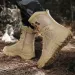 Security Boots Men Mens Shoe Booties Man Genuine Leather Men's Motorcycle Boots Free Delivery Shoes Casual Sneakers Brown Boot_vogvips.com
