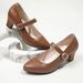 plus Size Autumn Pointed Toe High Heel Single Shoes European American Style Shallow Mouth Chunky Heel Dress Shoes for Women_vogvips.com