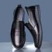 Summer Soft Sole Leather Shoe For Men, Formal Comfortable Caual Trendy Fahion Buine Men' Shoe, Breathable_vogvips.com