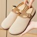 New Mesh Slip-On Casual Breathable Slippers Comfortable Half-Slip Lightweight Women's Shoes_vogvips.com