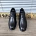 Business Men's 2025 Spring New Soft Soled Casual Leather With Lace Up Round Toe All Season Formal Shoes Straight_vogvips.com