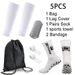 Popular And Best Selling Football Five Piece Set Sports Socks Anti Slip Socks Outdoor Sports Cold Towel Bandage Socks Football Bag_vogvips.com