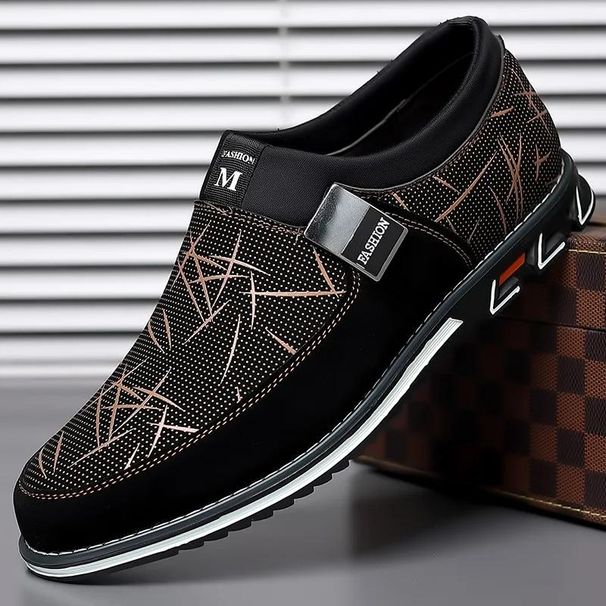 Men's Formal Shoes Cowhide Leather Shoes Banquet Professional Men's Comfortable Low Top British Casual Shoes Large Size Shoes_vogvips.com