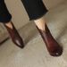 Fashion Women's 2024 Autumn Winter New Martin High-end Mid-heel Ankle Chunky Heel Short Boots_vogvips.com