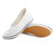One Character Brand Nurse Women's Sloping Heel Soft Sole 2025 New White Autumn And Winter Old Beijing Cloth Shoes Flat_vogvips.com
