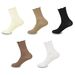 Spring and summer thin white wood ear edge pile socks Japanese JK socks women's Lolita Mary Jane shoes lace mid tube socks_vogvips.com