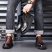 European Warm Series 2025 Autumn Winter New Business Leather Men's Cotton Shoes Fleece-Lined Warm Snow Martin Boots_vogvips.com