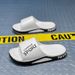 New Fashionable Men's Sandals Summer Indoor Home Non-slip Comfortable Shower Slippers Leisure Walking Seaside Beach Flat_vogvips.com
