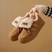 velvet Maillard Shoes Female Students Keep Warm And Increase Height Sports Board Shoes Street Shot_vogvips.com