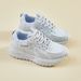 Dad Shoes Female Student Sports Leisure Mesh Breathable Heightening Shoes Street Shoes_vogvips.com