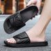 Men's Slippers Summer Outdoor Wear With A Sense Of Stepping On Poop. One Line Trailer For Home Anti Slip, Shower And_vogvips.com