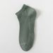 Everyday Socks Pure Cotton Spring And Summer Ultra Thin Boat Socks Breathable Mesh Antibacterial Short Socks Massage Bottom Non Slip Sweat Socks_vogvips.com