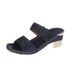 New Plus Size Shoes For Summer, New Women's Casual Flower Wedge Heel One Line Beach Sandals_vogvips.com