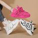 Explosive Old Shoes Women S Summer New Mesh Breathable Thick Bottom All Match Casual Running Sneakers Trendy Ins_vogvips.com