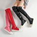 Over-the-Knee Boots For Women, New Large Size Knee-High Versatile Simple Style, Fleece-Lined Thick Sole, Stretchy_vogvips.com