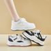 Little White Shoes Female Student Platform Heightening Shoes Sports Board Shoes Casual Shoes_vogvips.com