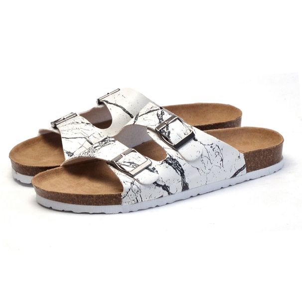 2025 Ruizu New Men's Cork Slippers Outdoor Women's Sandals Korean Style Couple Beach Shoes Trendy Student_vogvips.com