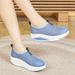 Direct From The Manufacturer, 2026 Spring New Women's Thick-soled Height-increasing Soft-soled Casual Breathable_vogvips.com