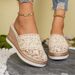 2025 Summer Foreign Trade European And American High-Heeled Open-Toe For Women, Cross-Border Wedge Heel Thick-Soled_vogvips.com