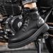 Motorcycle Boots, Steel Toe, Labor Protection Safety Shoes, Military Boots, Construction Site Rhubarb Boots_vogvips.com