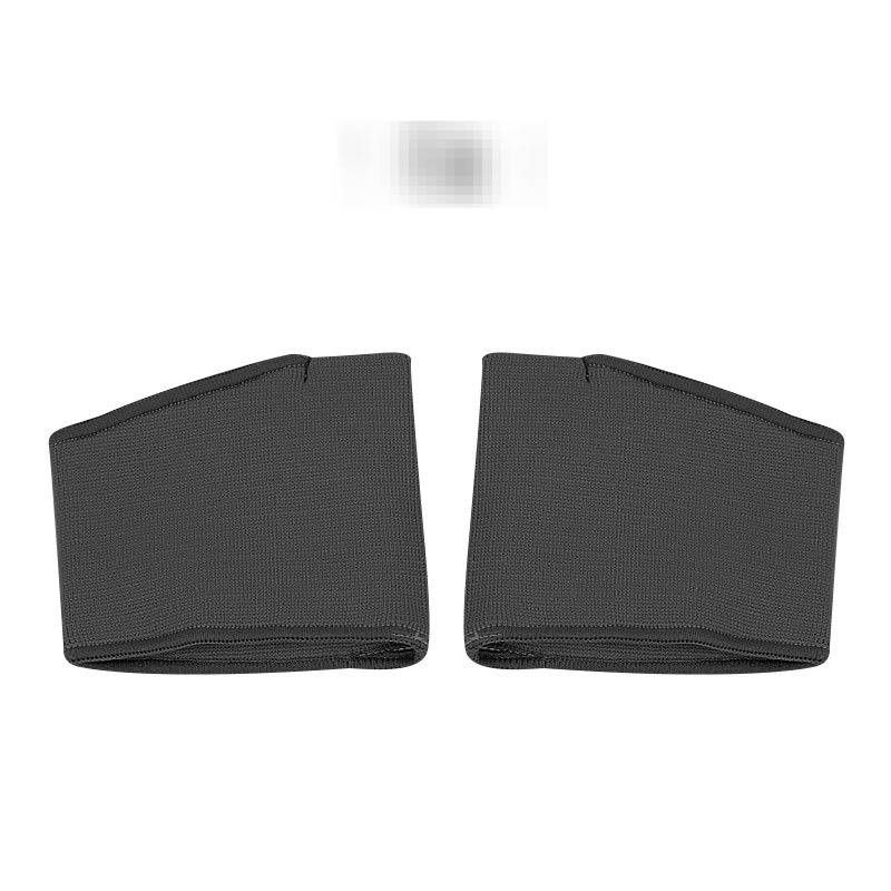 Breathable Anti-Slip Half Insole With Silicone Padding For Men & Women – Cushioned Forefoot Support For Bunions, Dance & Daily Comfort (Black/Beige)_vogvips.com