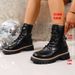 2025 New Autumn British Style White Thick-Soled Martin Motorcycle For Petite Women, Lace-Up Slimming Short Boots_vogvips.com