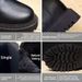 Soft Leather Martin 2025 Autumn Winter New Single British Style Thick Sole Versatile Fleece Lined Plus Size Short Boots_vogvips.com