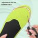 Breathable Orthotic Insoles – Corrects Flat Feet & Foot Alignment | Universal Fit For Sneakers, Boots & Work Shoes (Grey/Black, 37-46)_vogvips.com