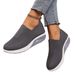 2026 New Comfortable Rocking Fly Woven Anti Slip Soft Sole, Mother's Shoes, Mesh Air Cushion Sports Women's Shoes_vogvips.com