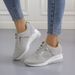 Women's Sneakers Platform Lace-Up Walking Shoes Casual Wedge Sports Outdoor Shoes For Women Comfortable_vogvips.com