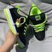 Unisex High-Top Sneakers With Thick Tongue And Glow Green Accents Casual Streetwear Shoes For Men And Women_vogvips.com