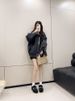 Retro Metal Buckle Dechen Women's Spring-autumn New Style Casual Outerwear Wearable Casual Lace-up Single Shoes For Women_vogvips.com