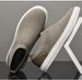 Retro Board Shoes Fly-woven Cowhide Mesh Shoes Comfortable Invisible Inner Height-increasing Mesh Board Shoes_vogvips.com