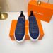 Real Picture Brand Santoni Knitted Breathable Low-top Casual Sports Trendy Versatile Men's Shoes_vogvips.com