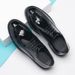 Men's Dress Shoes Leather Brogue Platform Heel 10CM Lace-up Wedding_vogvips.com