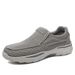 Fashion 2024 Men Casual Shoes Comfortable Mesh Shoes Summer Breathable Men Loafers Wide Slip On Walking Shoes Men Tenis_vogvips.com