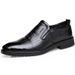 2022 New Autumn Winter Men's Formal Leather First Layer Cowhide Business Korean Style Casual British Office Shoes_vogvips.com