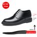 Men's Hollow Out Dress Shoes With Hidden Heel_vogvips.com