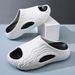 Men's With Thick Sole, Anti Slip Odor Proof, Summer Height Increase, Straight Drag EVA Wear-resistant And Breathable,_vogvips.com
