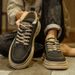 European Warm Series Men's Martin Boots High Autumn Winter 2025 New British Style Mid Top Height Increasing Non-Slip Genuine Leather Work_vogvips.com