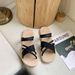 Women's Flat Sandals New Korean Style Fashion Two Wear Flip Flops For Indoor Outdoor Beach All Match Sandals For Ladies_vogvips.com