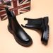 Martin Boots Men's 2025 New Style High-top Thick Sole Luxury Side Zipper Easy To Match._vogvips.com