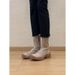 2026 Vintage Round Toe Platform Elastic Slim For Women Autumn Winter New Fashion Versatile Non-Slip Slimming Long Boots_vogvips.com