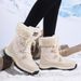 2025 Snow Boots Autumn/winter Outdoor Shoes Cotton Shoes Women's Shoes Warm And Plush_vogvips.com