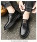 Large Size Leather Shoes Men's Velvet Thermal Tooling Locomotive Boots Short Boots Casual Martin Boots_vogvips.com