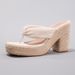 Women's Shoes Women's Rope Wedge Thick Soled Sandals Flip Flops Summer Vacation Waterproof Platform High Heels_vogvips.com
