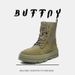 Niche Design Couple Boots Outdoor Leisure Hiking Boots Retro Tooling Boots_vogvips.com