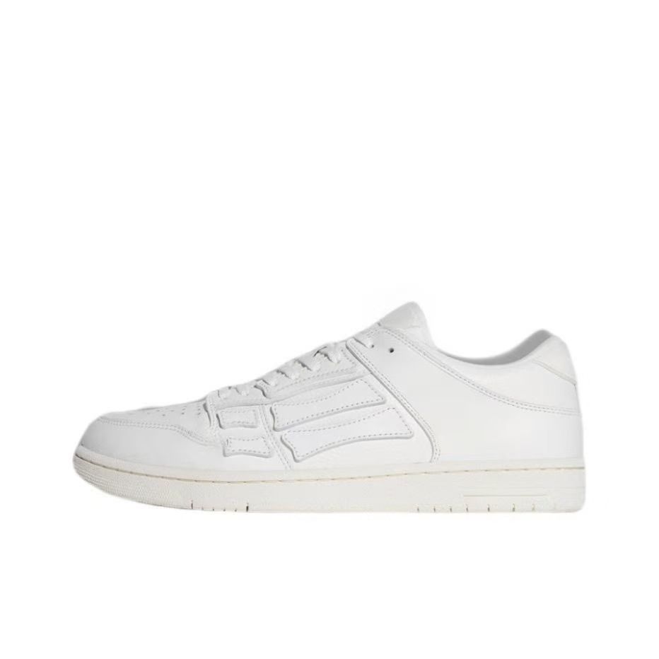 1:1 New Black And White Bone Uniex Couple Sport Caual Shoe King Veratile One Bo Same Style Layer Leather Trendy_vogvips.com